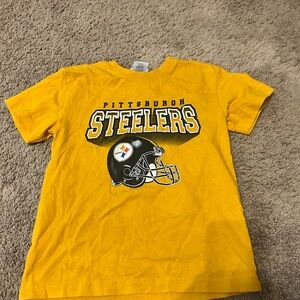 NFL Pittsburgh Steelers Kids Gold Tee